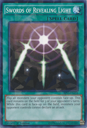Swords of Revealing Light [BP03-EN133] Shatterfoil Rare - Josh's Cards