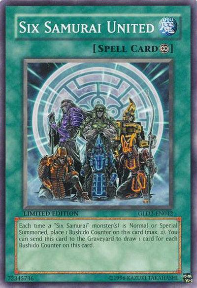 Six Samurai United [GLD2-EN042] Common - Josh's Cards