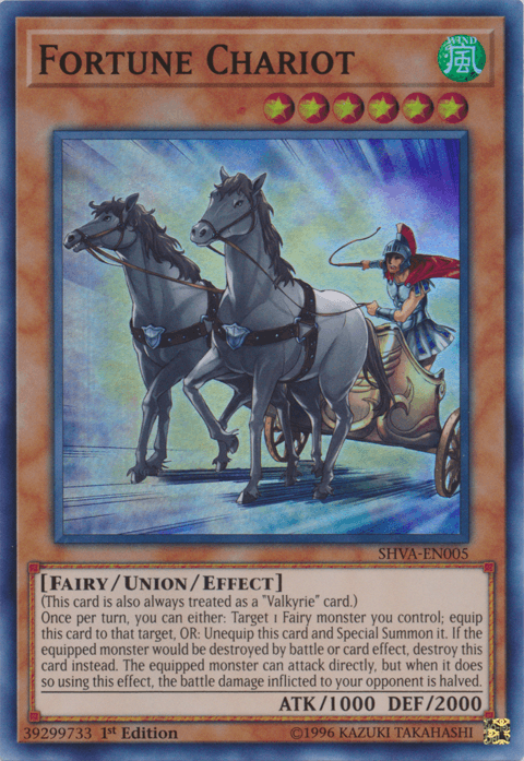 Fortune Chariot [SHVA-EN005] Super Rare - Josh's Cards