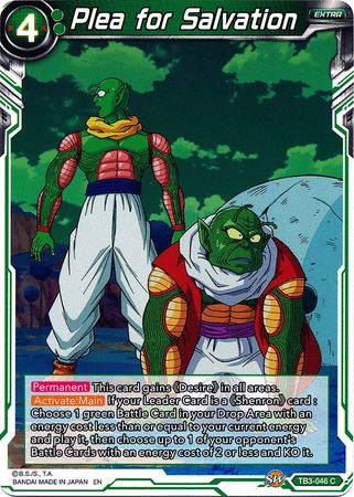 Plea for Salvation (TB3-046) [Clash of Fates] Parallel Foil