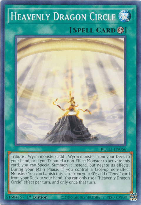 Heavenly Dragon Circle [ROTD-EN066] Common - Josh's Cards