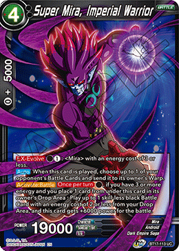 Super Mira, Imperial Warrior (BT17-113) [Ultimate Squad] Parallel Foil