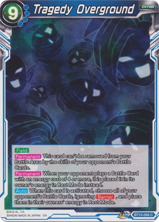 Tragedy Overground (BT10-058) [Rise of the Unison Warrior 2nd Edition] Parallel Foil