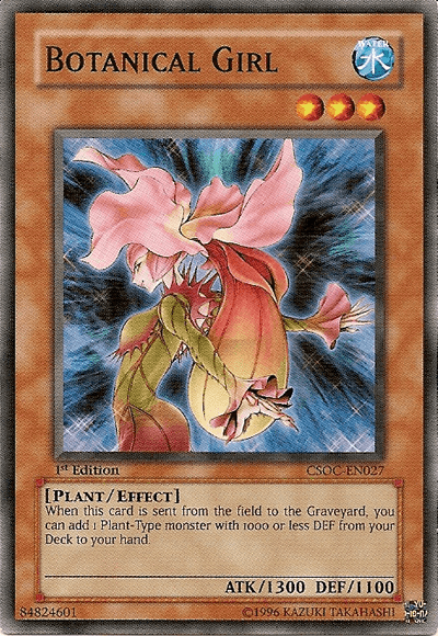 Botanical Girl [CSOC-EN027] Common - Josh's Cards