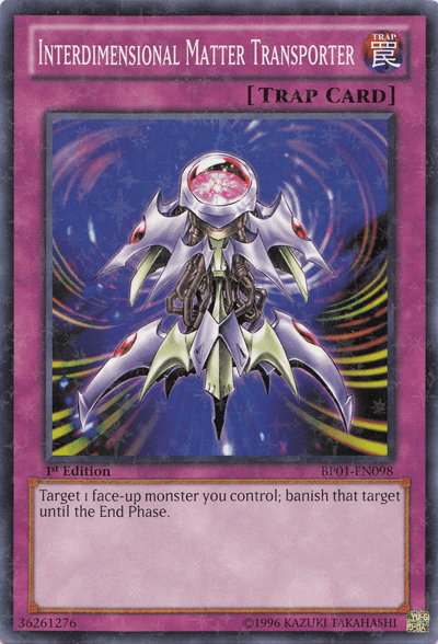 Interdimensional Matter Transporter [BP01-EN098] Starfoil Rare - Josh's Cards