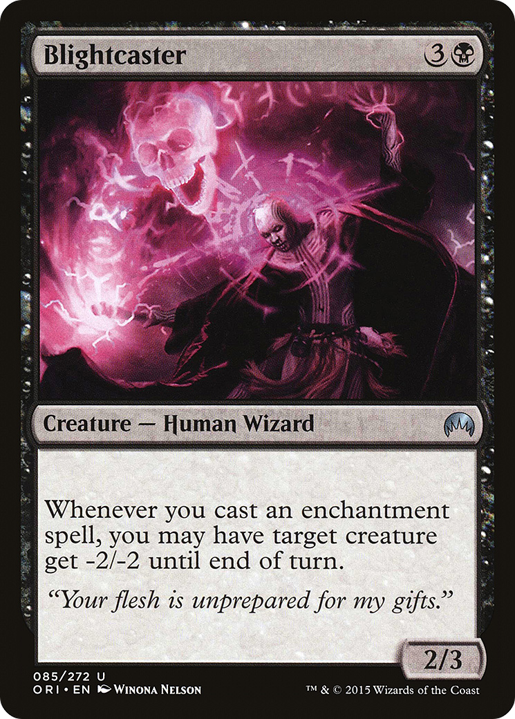 Blightcaster (ORI-085) - Magic Origins Foil