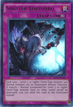 Sinister Yorishiro [MP14-EN182] Ultra Rare - Josh's Cards
