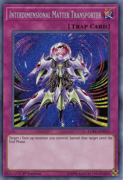 Interdimensional Matter Transporter [LCKC-EN052] Secret Rare - Josh's Cards