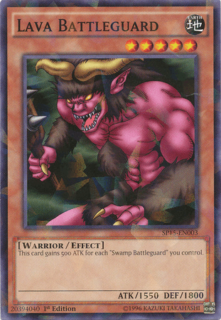 Lava Battleguard [SP15-EN003] Shatterfoil Rare - Josh's Cards