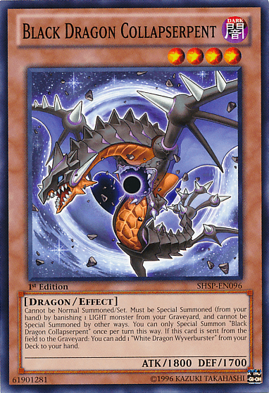 Black Dragon Collapserpent [SHSP-EN096] Common - Josh's Cards