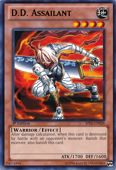 D.D. Assailant [BP02-EN028] Mosaic Rare - Josh's Cards