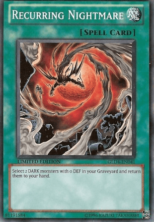 Recurring Nightmare [GLD4-EN041] Common - Josh's Cards