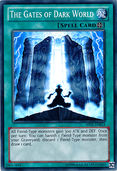 The Gates of Dark World [AP01-EN013] Super Rare - Josh's Cards