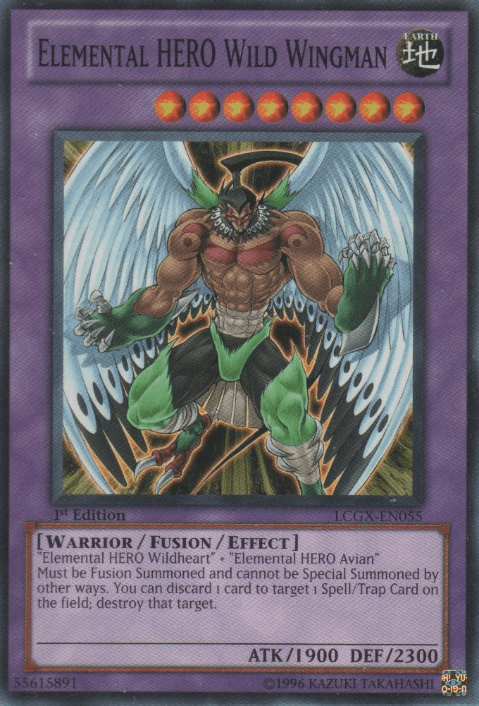 Elemental HERO Wild Wingman [LCGX-EN055] Common - Josh's Cards