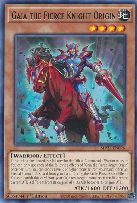 Gaia the Fierce Knight Origin [MP21-EN096] Rare - Josh's Cards