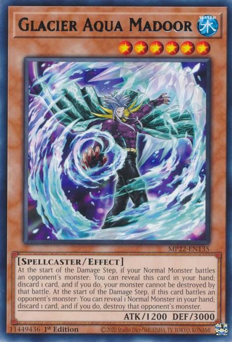 Glacier Aqua Madoor [MP22-EN135] Rare - Josh's Cards