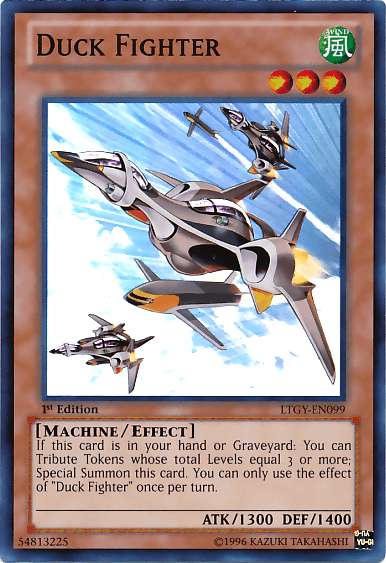 Duck Fighter [LTGY-EN099] Super Rare - Josh's Cards