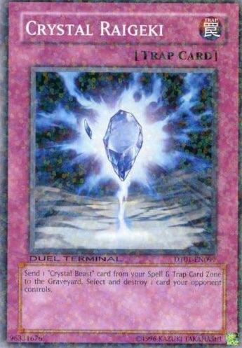 Crystal Raigeki [DT01-EN099] Common - Josh's Cards
