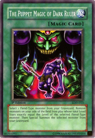 The Puppet Magic of Dark Ruler [LOD-013] Common - Josh's Cards