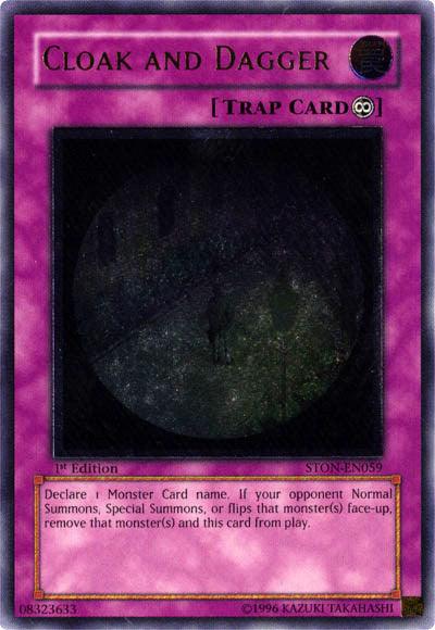 Cloak and Dagger [STON-EN059] Ultimate Rare - Josh's Cards