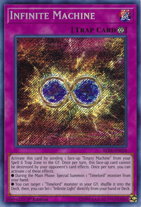 Infinite Machine [BLRR-EN028] Secret Rare - Josh's Cards