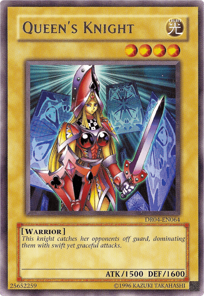 Queen's Knight [DR04-EN064] Rare - Josh's Cards