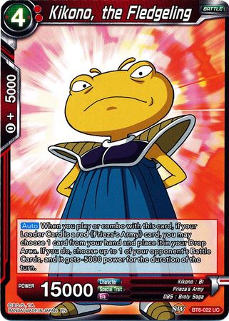 Kikono, the Fledgeling (BT6-022) [Destroyer Kings] Parallel Foil