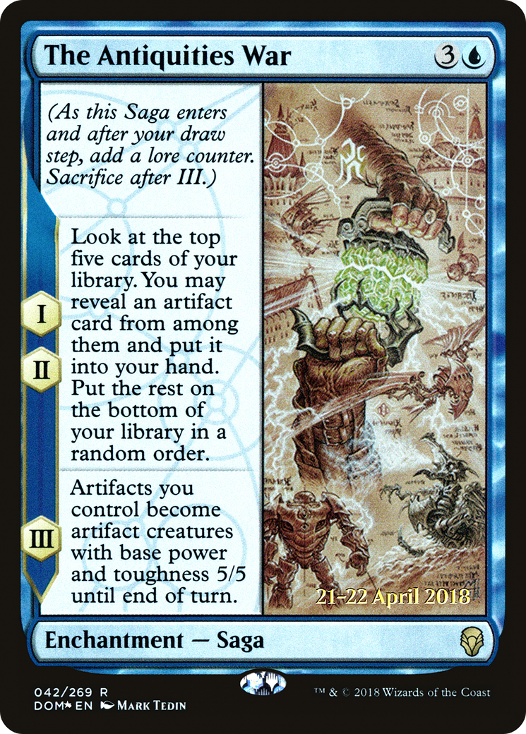 The Antiquities War (PRE-42S) - Dominaria Promos Foil