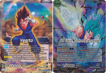 Vegito // SSB Vegito, Godhood Transcended (Starter Deck Exclusive) (SD12-01) [Rise of the Unison Warrior] Parallel Foil