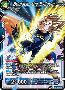 Boujack, the Evildoer (Rare) (BT13-047) [Supreme Rivalry] Parallel Foil