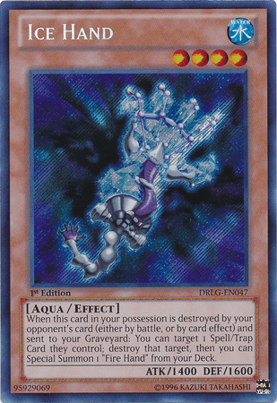 Ice Hand [DRLG-EN047] Secret Rare - Josh's Cards