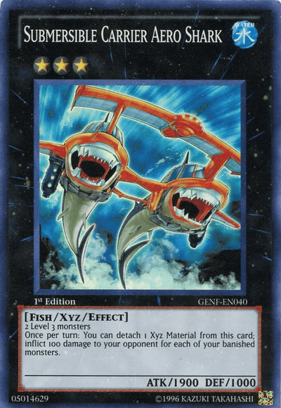 Submersible Carrier Aero Shark [GENF-EN040] Super Rare - Josh's Cards