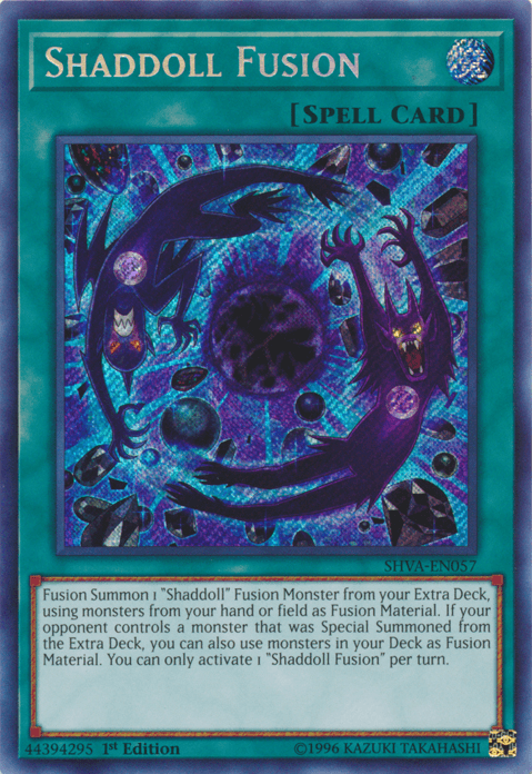 Shaddoll Fusion [SHVA-EN057] Secret Rare - Josh's Cards