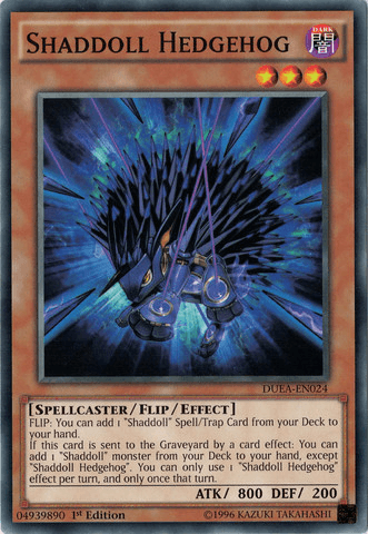 Shaddoll Hedgehog [DUEA-EN024] Common - Josh's Cards