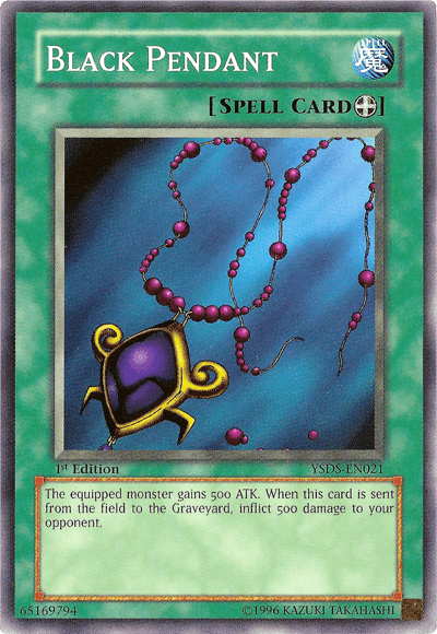 Black Pendant [YSDS-EN021] Common - Josh's Cards