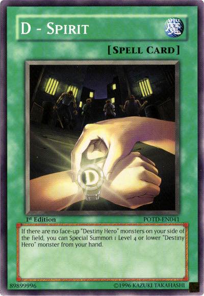 D - Spirit [POTD-EN041] Common - Josh's Cards