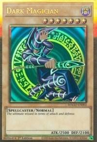 Dark Magician [MAGO-EN002] Gold Rare - Josh's Cards