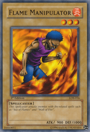 Flame Manipulator [LOB-016] Common - Josh's Cards