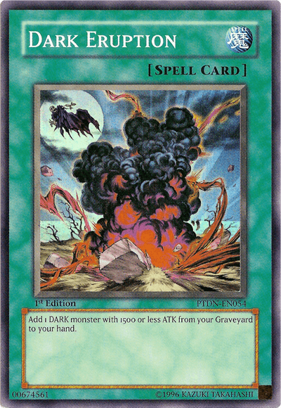 Dark Eruption [PTDN-EN054] Super Rare - Josh's Cards