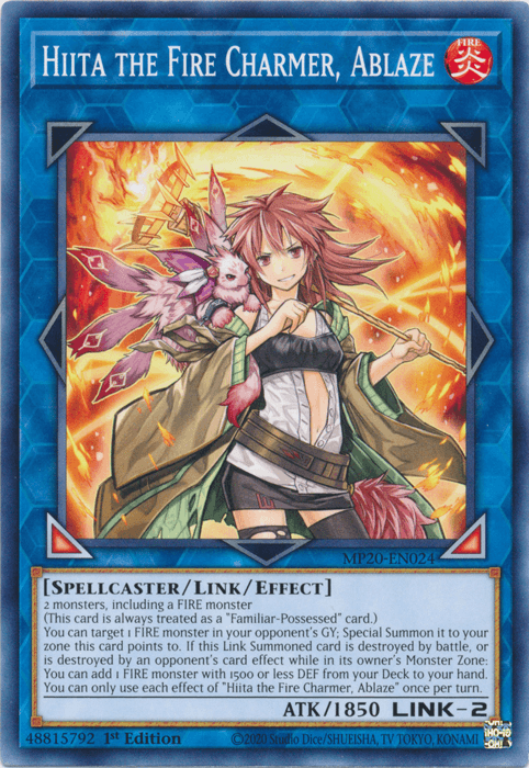 Hiita the Fire Charmer, Ablaze [MP20-EN024] Common - Josh's Cards