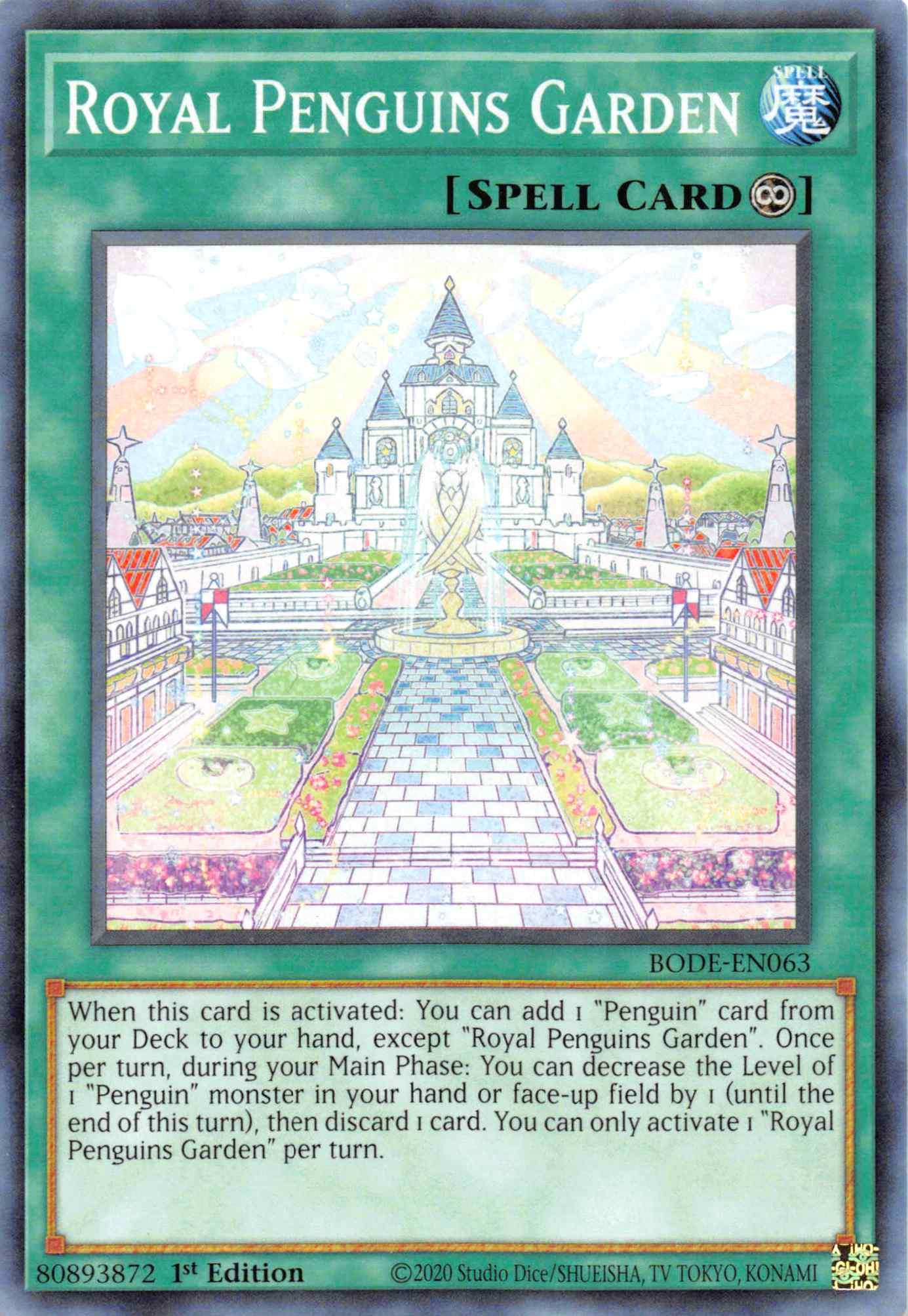 Royal Penguins Garden [BODE-EN063] Common - Josh's Cards