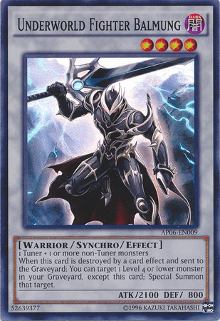 Underworld Fighter Balmung [AP06-EN009] Super Rare - Josh's Cards