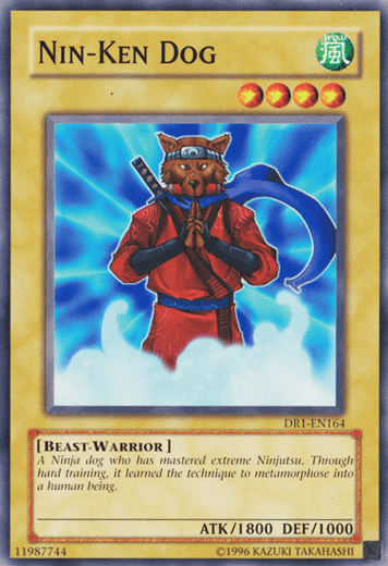 Nin-Ken Dog [DR1-EN164] Common - Josh's Cards