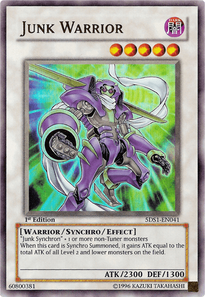 Junk Warrior [5DS1-EN041] Ultra Rare - Josh's Cards
