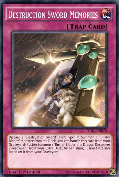 Destruction Sword Memories [TDIL-EN075] Common - Josh's Cards