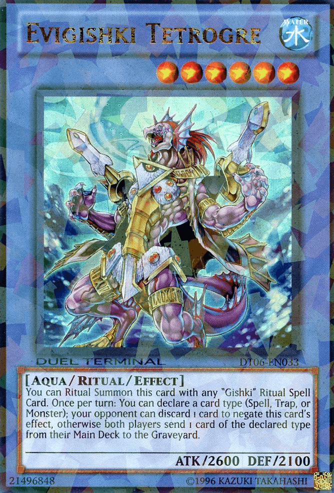 Evigishki Tetrogre [DT06-EN033] Ultra Rare - Josh's Cards