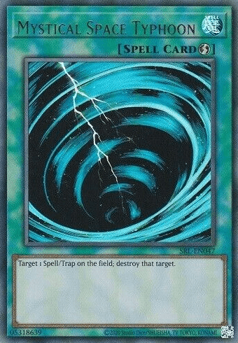 Mystical Space Typhoon (25th Anniversary) [SRL-EN047] Ultra Rare - Josh's Cards