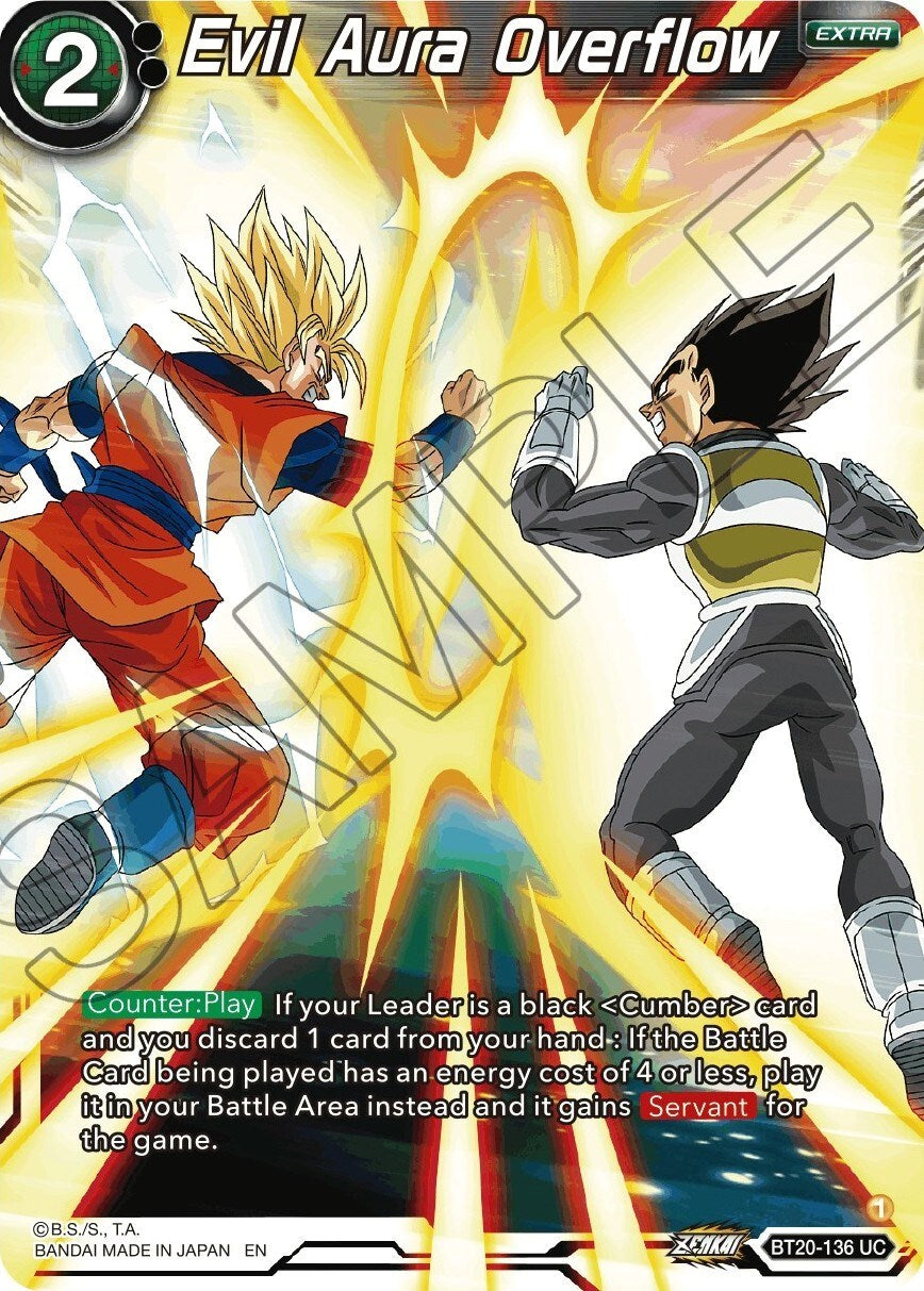 Evil Aura Overflow (BT20-136) [Power Absorbed] Parallel Foil