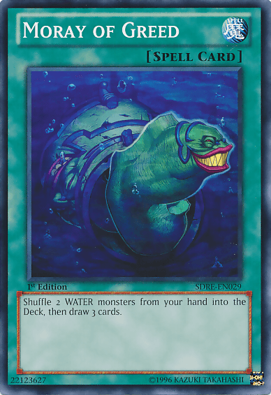 Moray of Greed [SDRE-EN029] Common - Josh's Cards