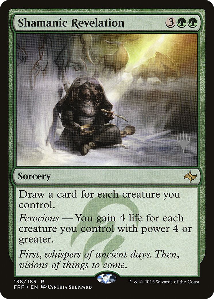 Shamanic Revelation (PPM21-138P) - Fate Reforged Promos Foil